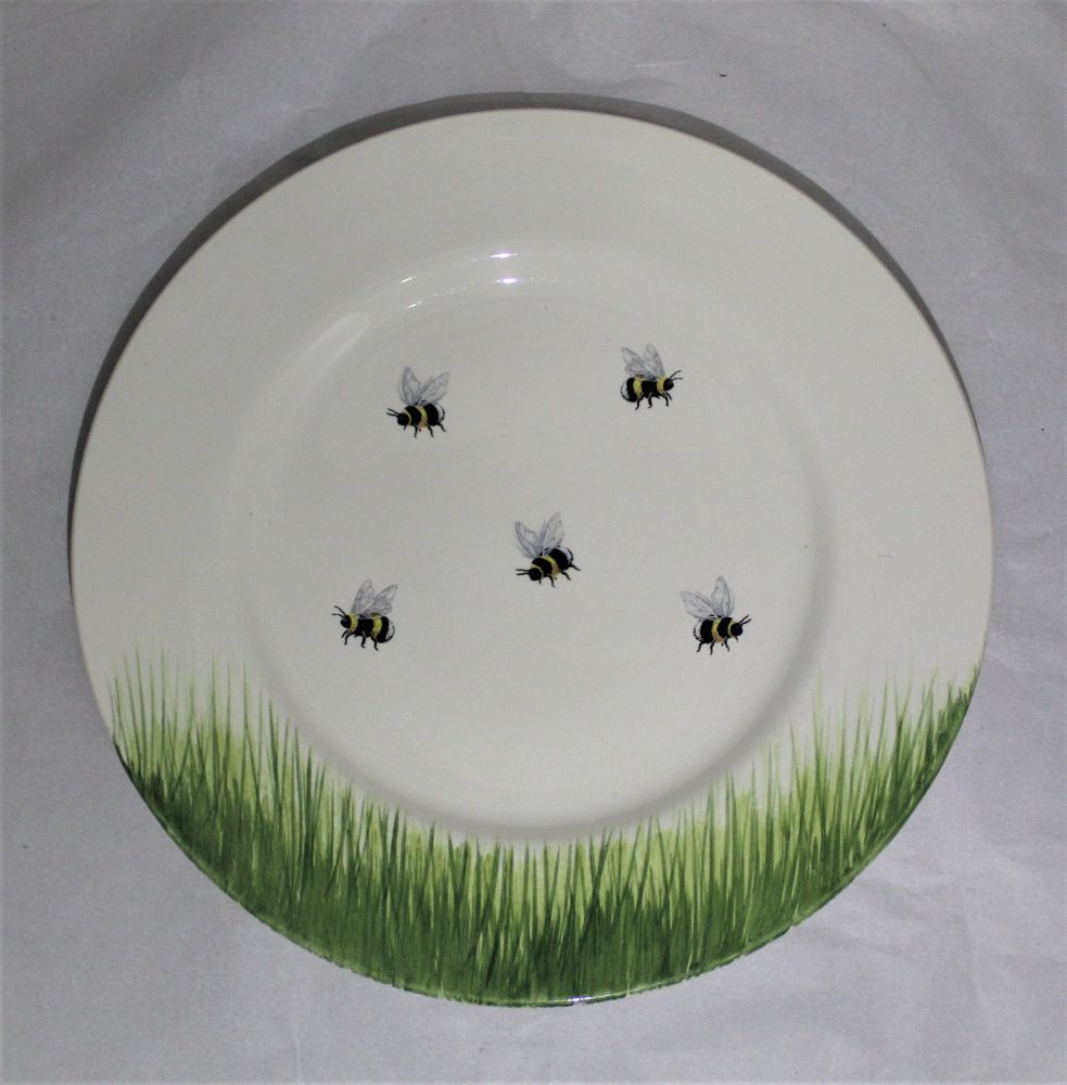 Dinner Plate - Bees design
