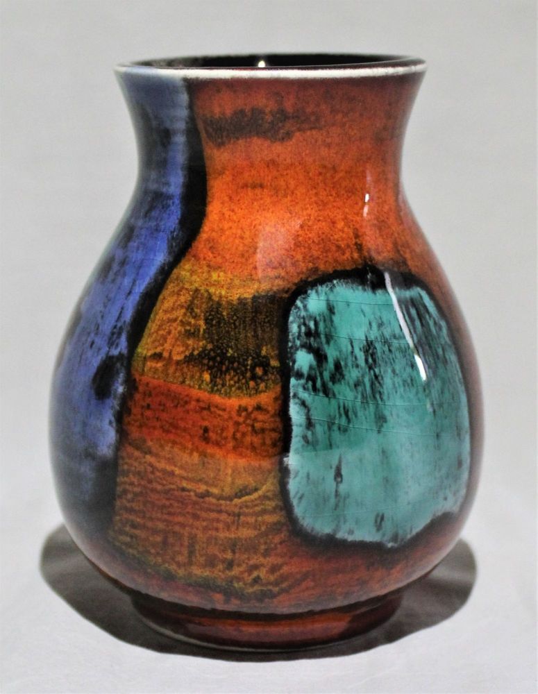 Hand-thrown, Gemstones Mini Venetian Vase