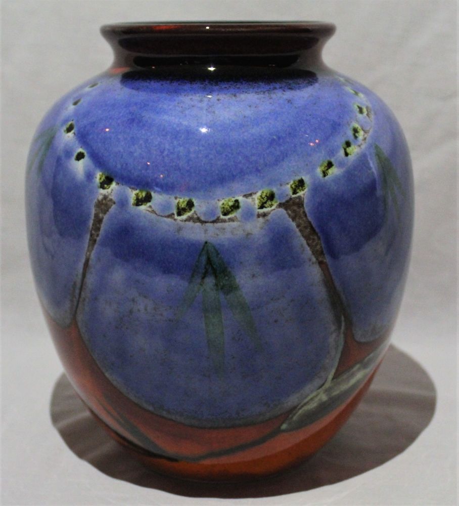 Bulbous Vase - Himalayan Poppy