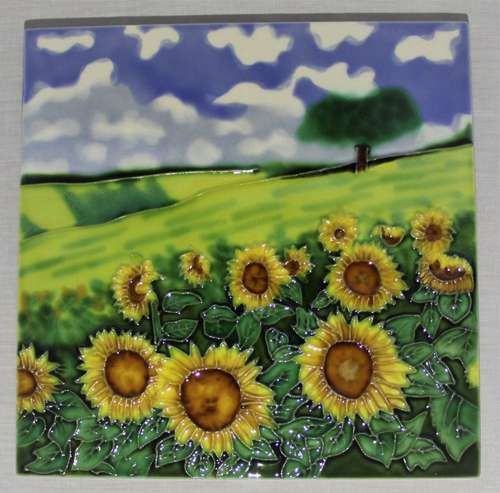 Benaya Ceramic Trivet - Sunflower Field