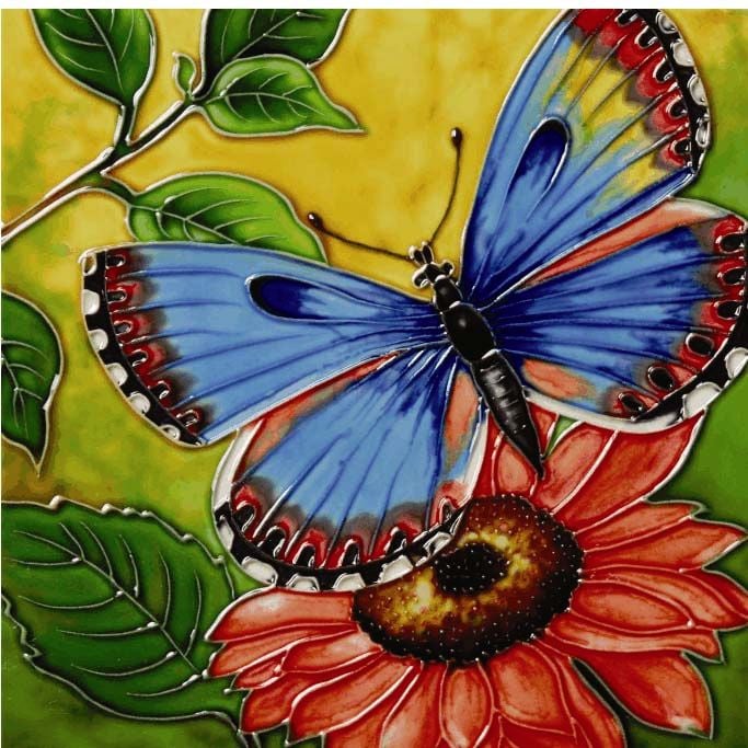 Ceramic Trivet - Butterfly Beauty I