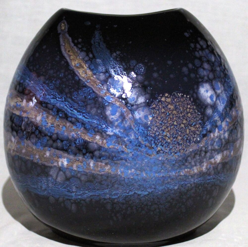 20cm Purse Vase - Celestial design