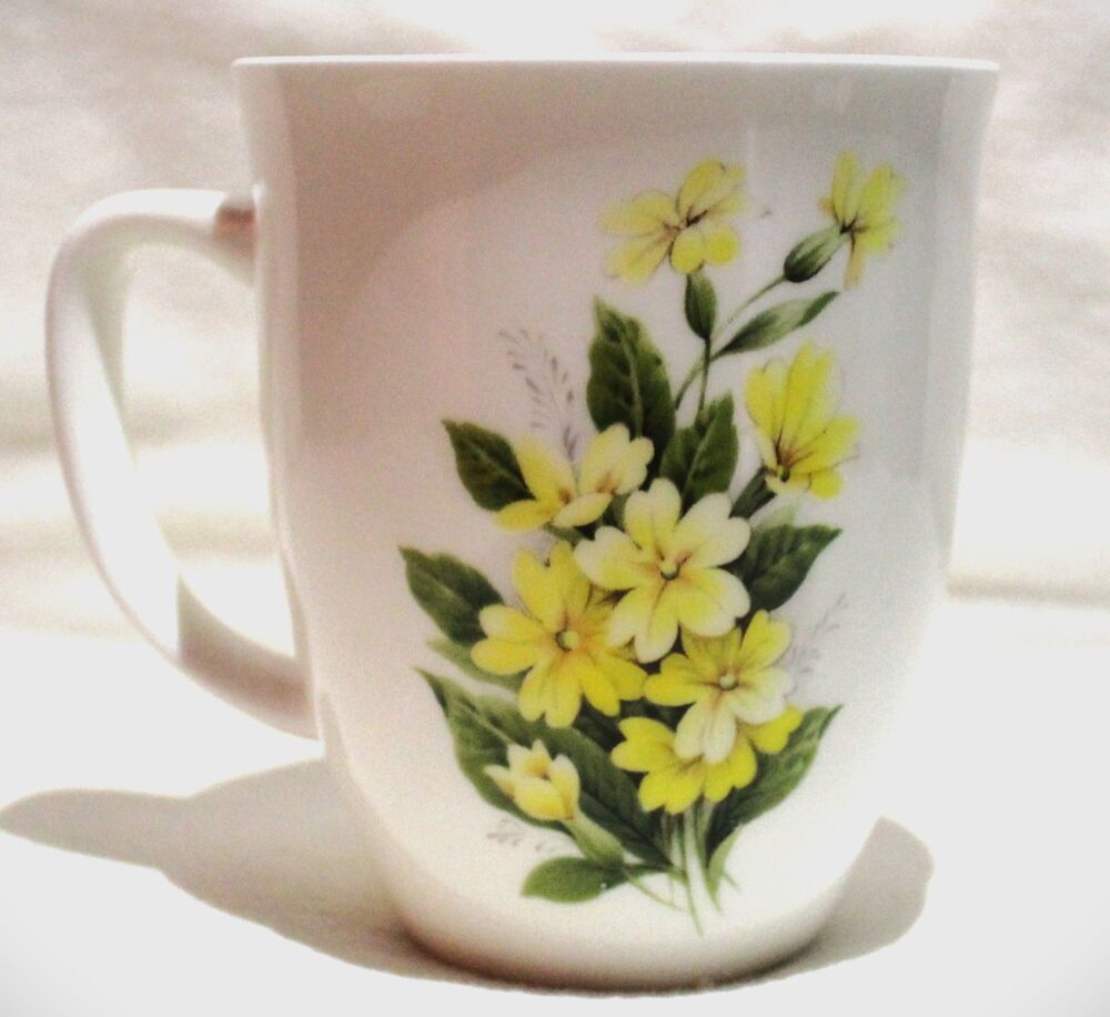 Bone China Floral Birth Month Mug - February