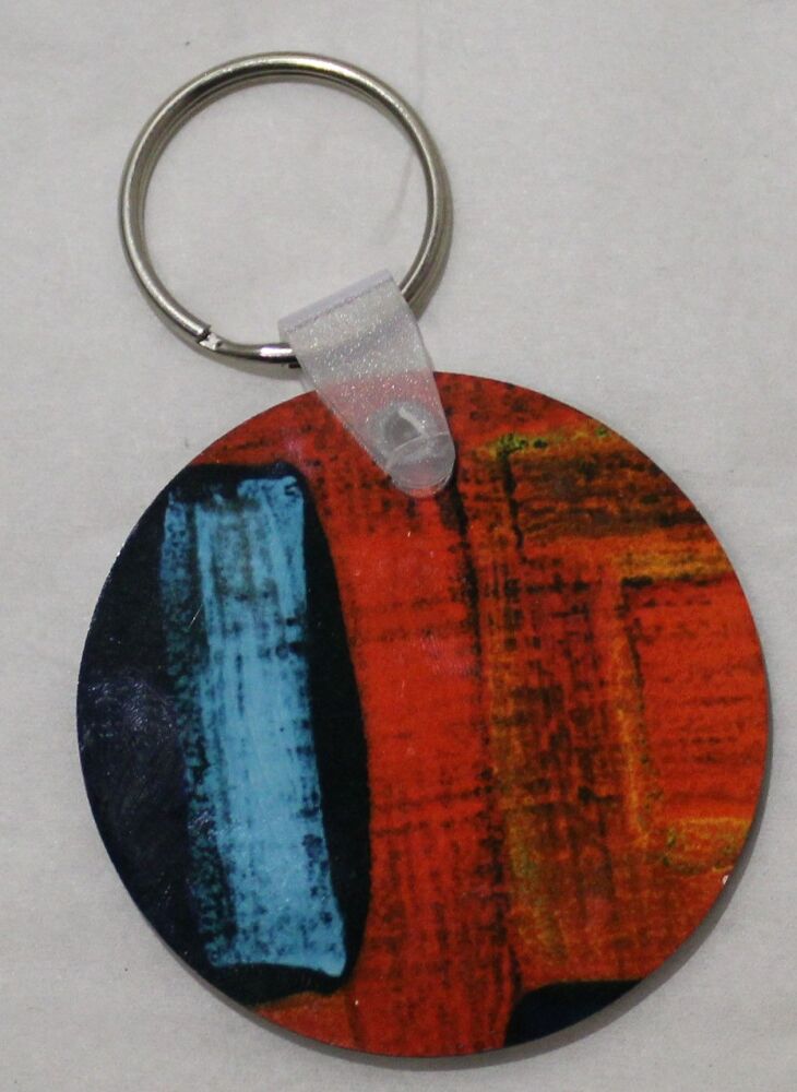 Keyring - Gemstones Poole Pottery Pattern