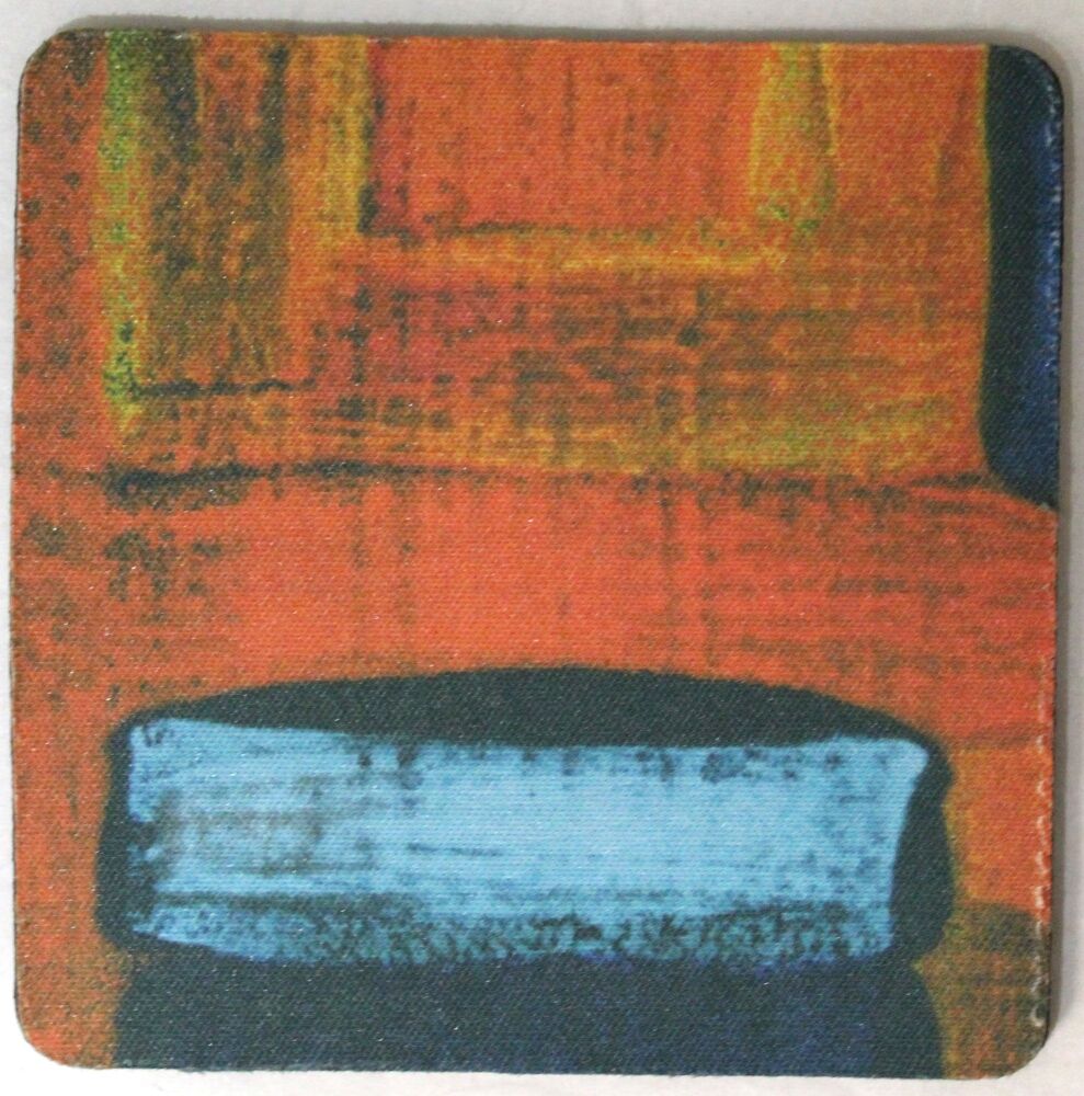 High Density heat resistant Foam Coaster - Gemstones design