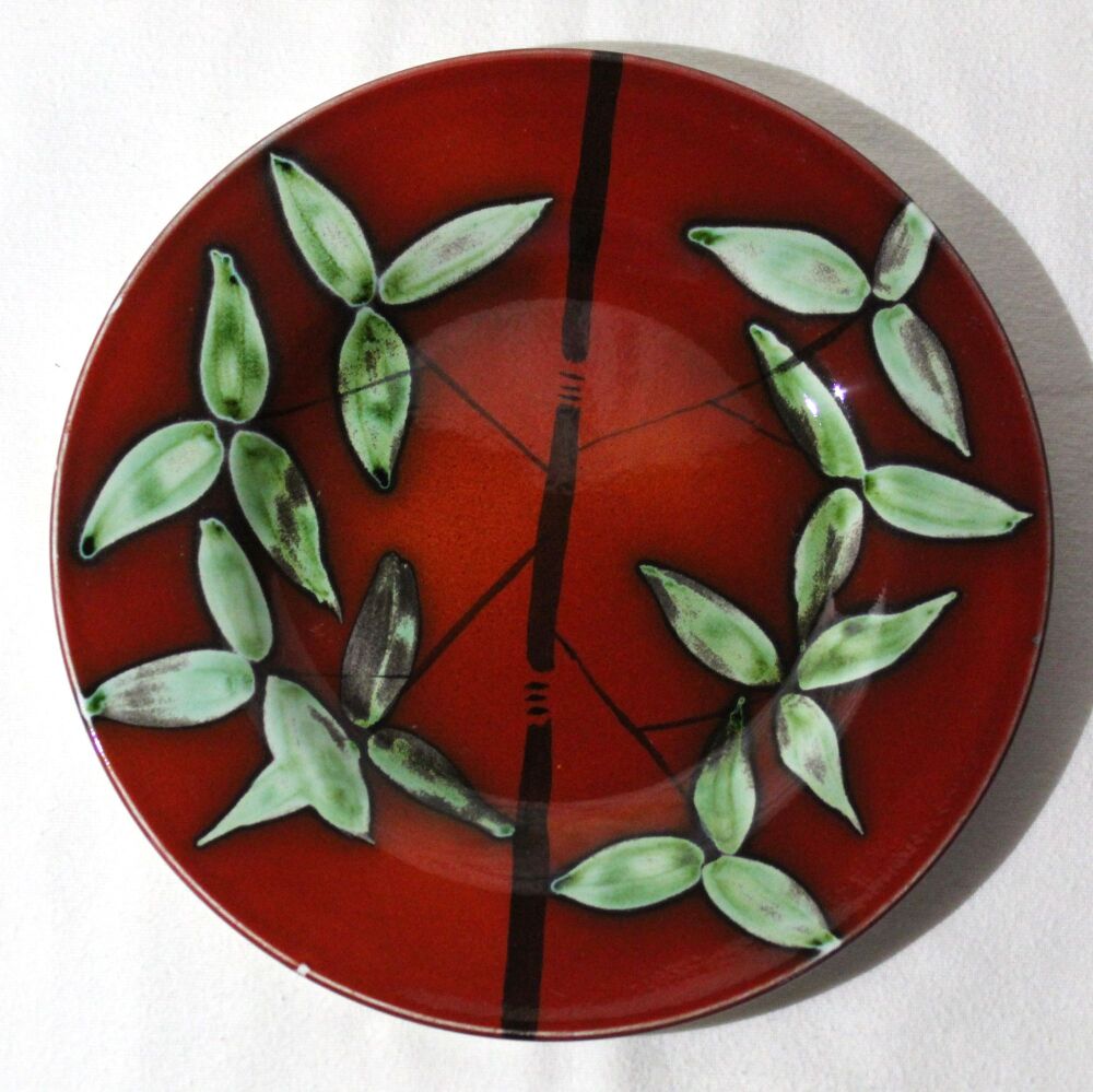 Display Plate - Studio Poole Bamboo design