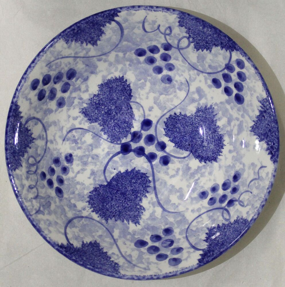 Breakfast Bowl - Studio Poole Blue Vine design