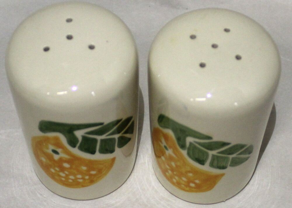 Cruet Set - Dorset Fruits Oranges design