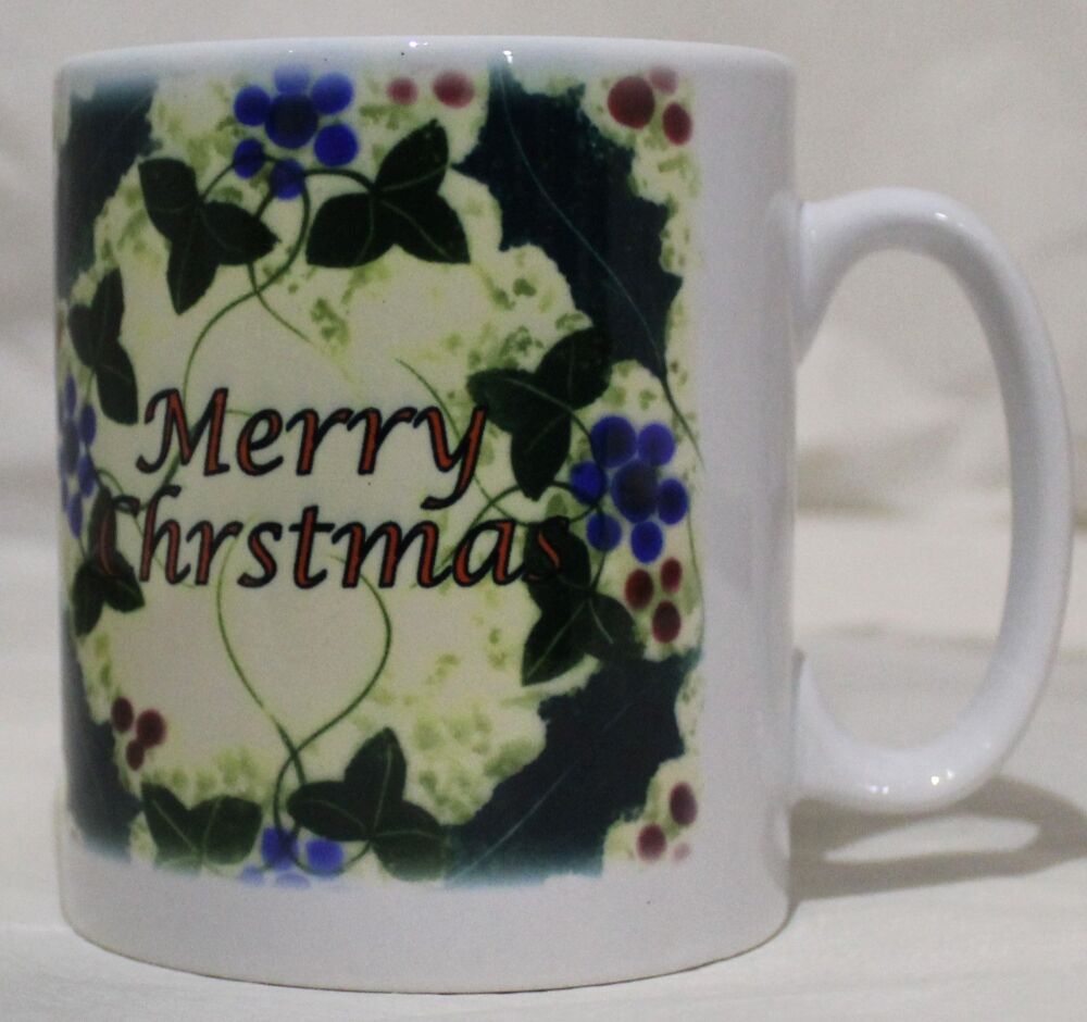 Poole Sublimation Mug - Studio Poole Winter Vine design