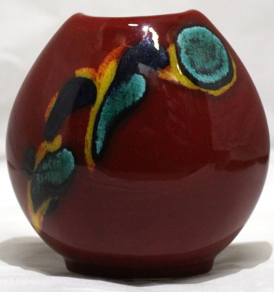 Hand-thrown, Mini Purse Vase - Odyssey design