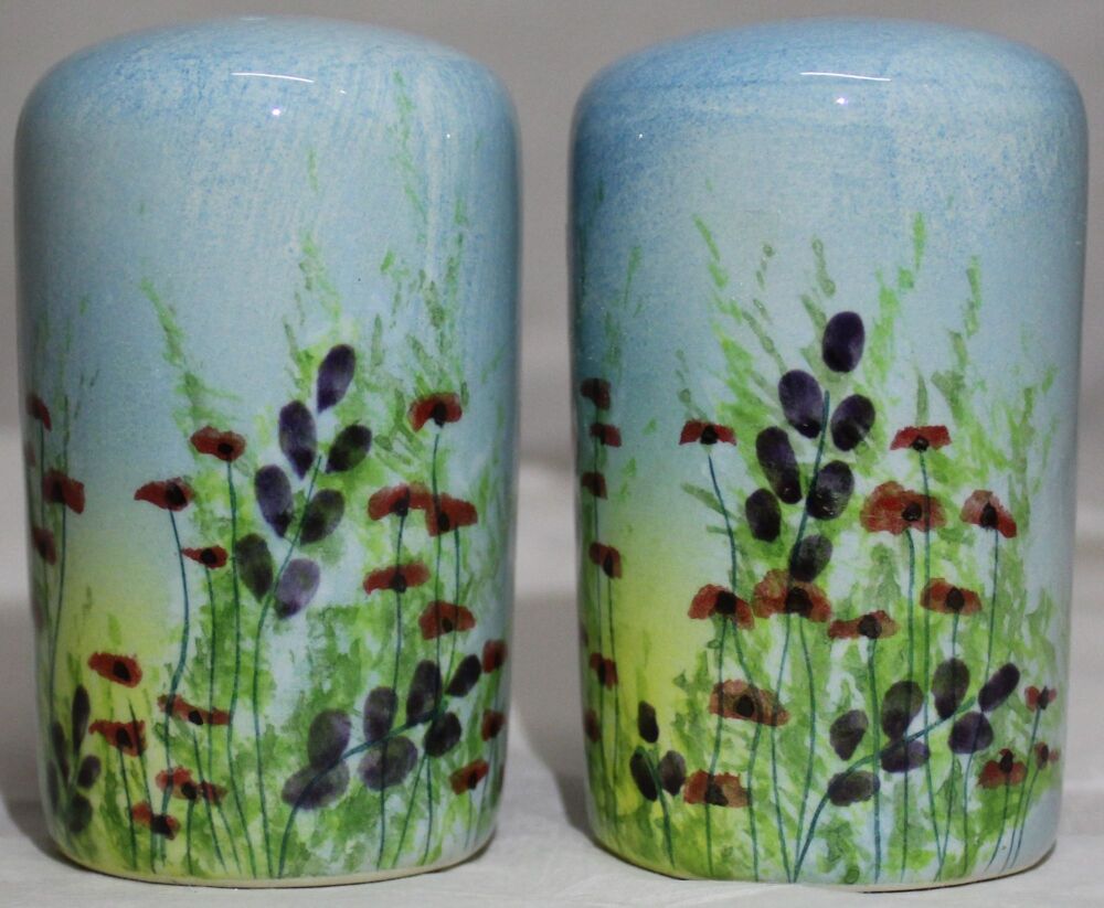 Cruet Set - Meadow Field Blue