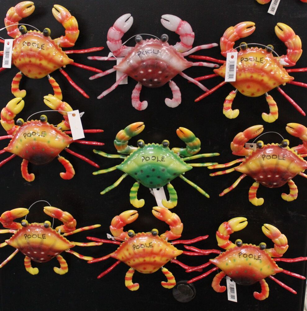 Poole Spring-legs Crab Magnet