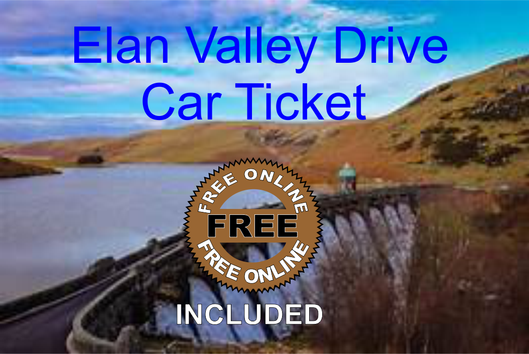 Elan Valley Drive (FREE MEMBER) ONE TICKET PER CAR - Sunday 29th September 2024 + Optional Hotel in checkout