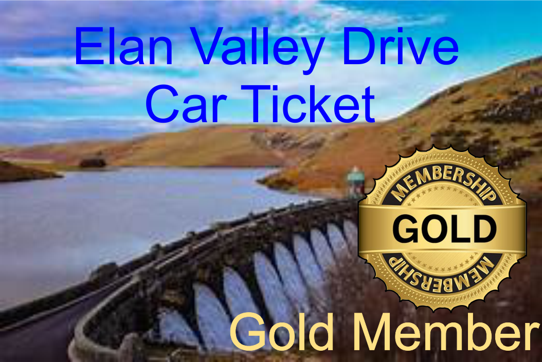 Elan Valley Drive  (gold MEMBER) ONE TICKET PER CAR - Saturday 28th Septemb