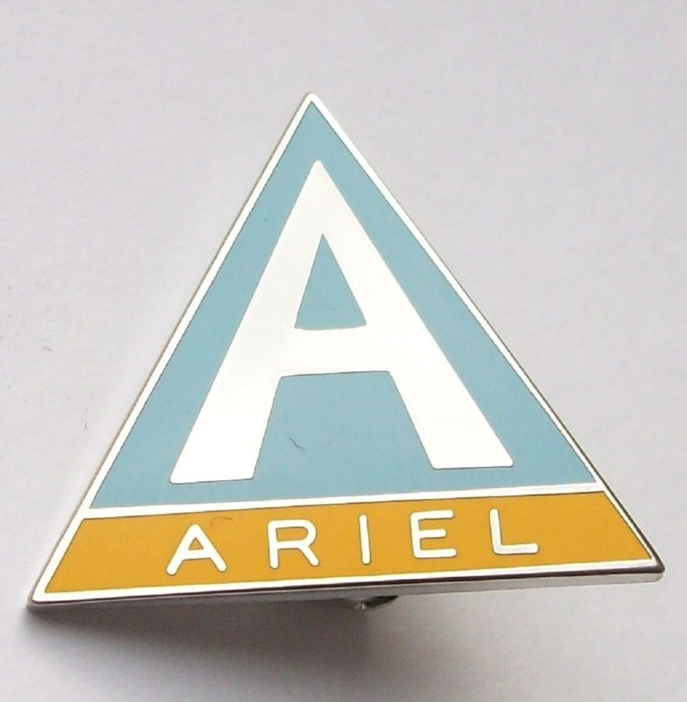 Ariel enamel lapel pin badge