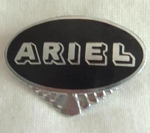 Ariel enamel lapel pin badge