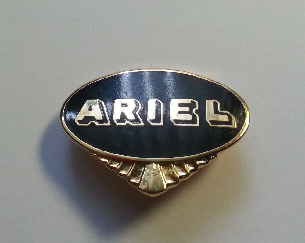 Ariel enamel lapel pin badge