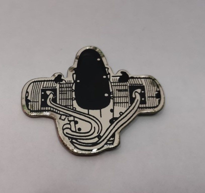 boxer motor lapel pin badge (0258)..