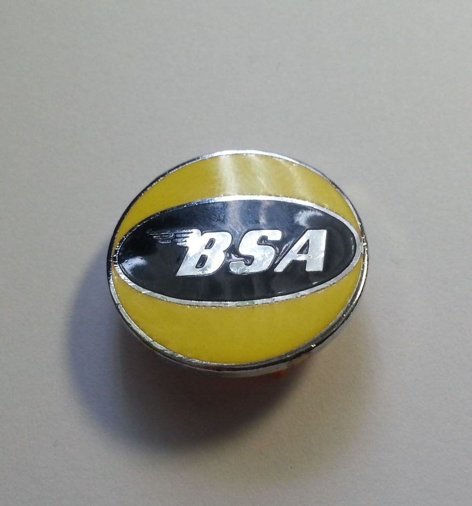 BSA enamel lapel pin badge