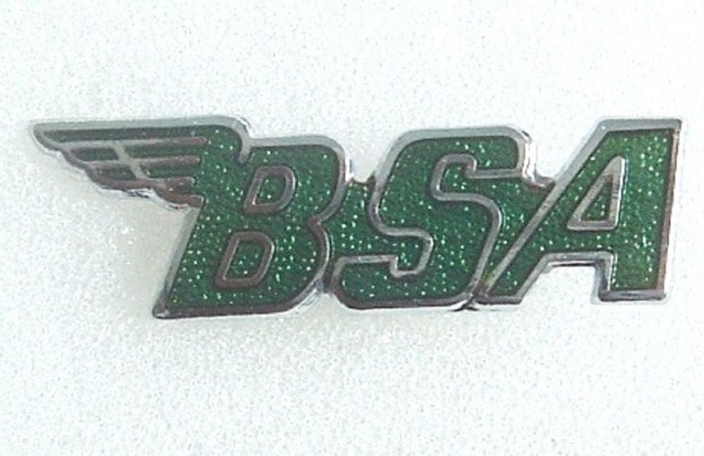 BSA enamel lapel pin badge