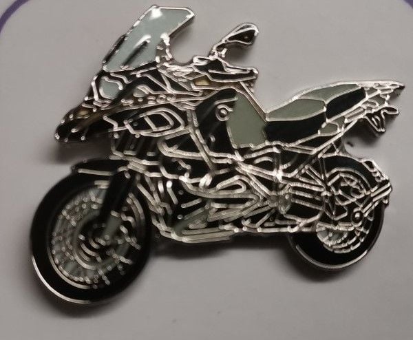 R1200GS lapel pin badge (1200)..