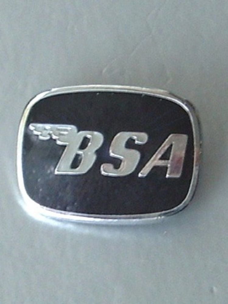 BSA enamel lapel pin badge