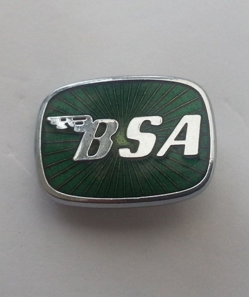 BSA enamel lapel pin badge