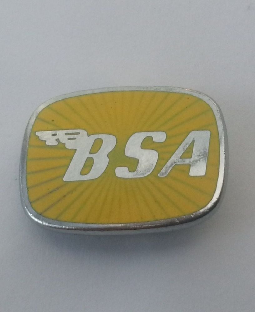 BSA enamel lapel pin badge