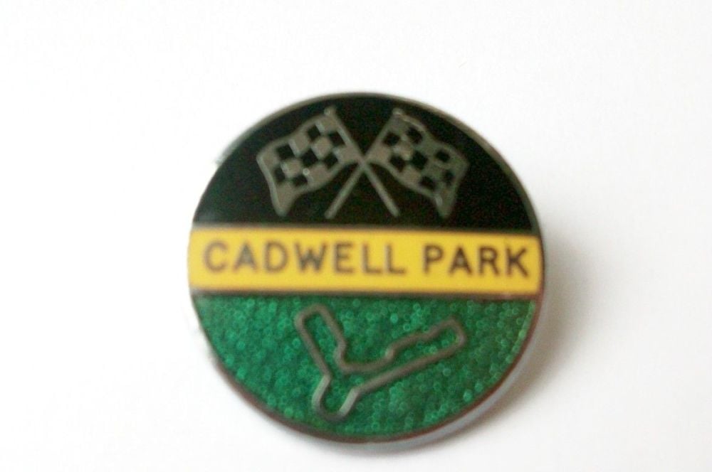 Cadwell Park enamel lapel pin badge