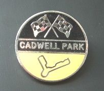 Cadwell Park enamel lapel pin badge