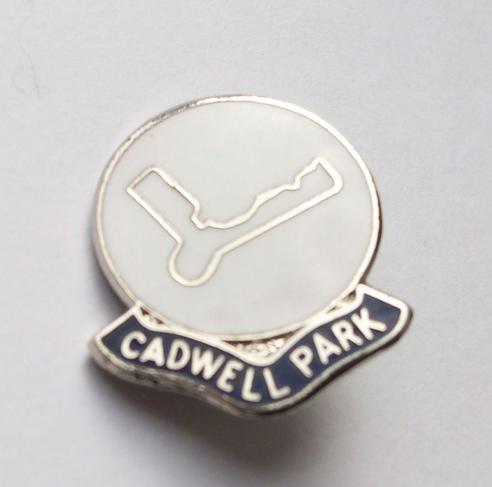 Cadwell Park enamel lapel pin badge