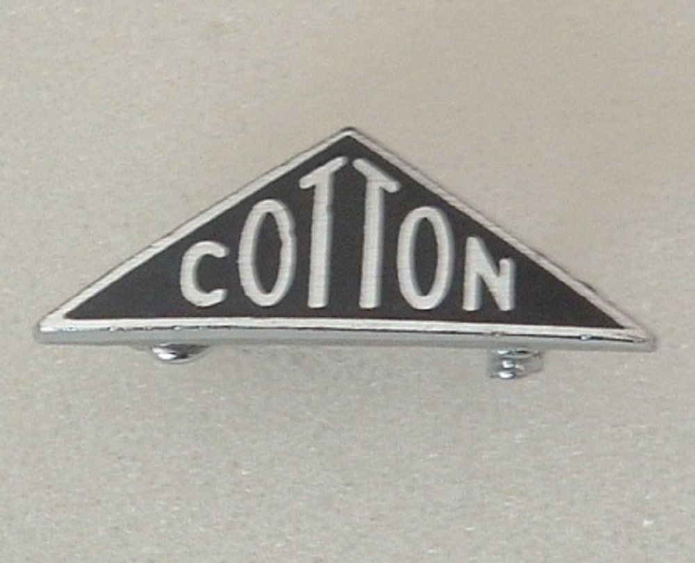 Cotton enamel lapel pin badge