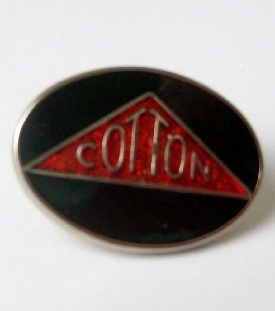 Cotton enamel lapel pin badge