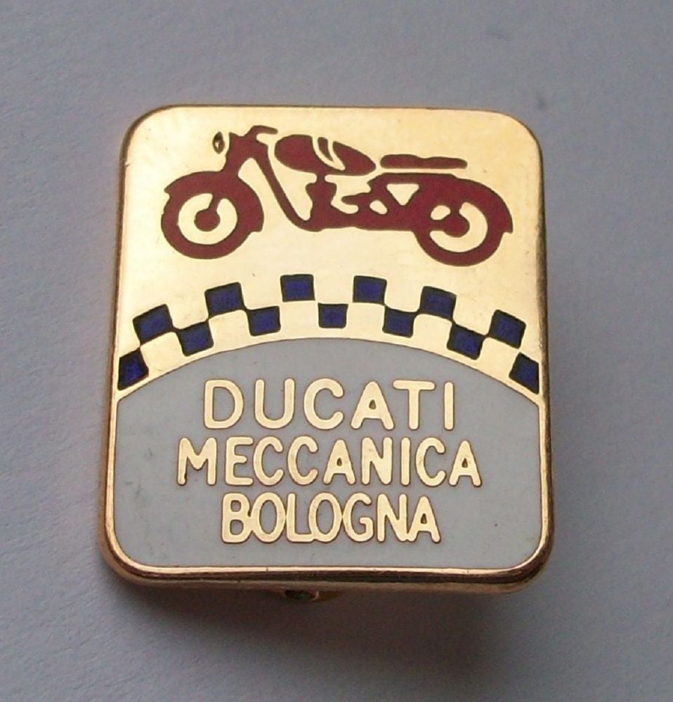 Ducati enamel lapel pin badge