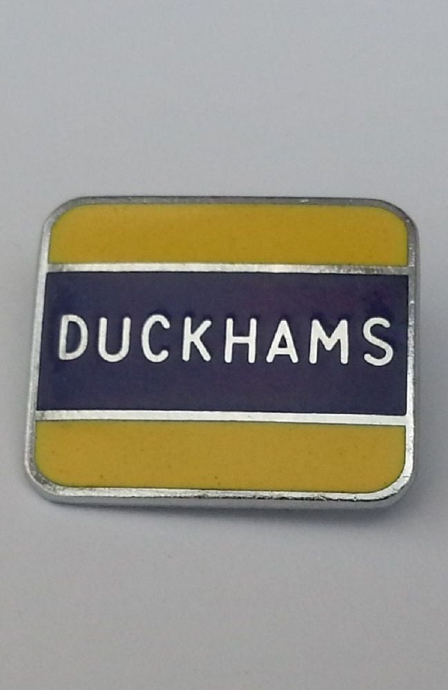 Duckhams enamel lapel pin badge