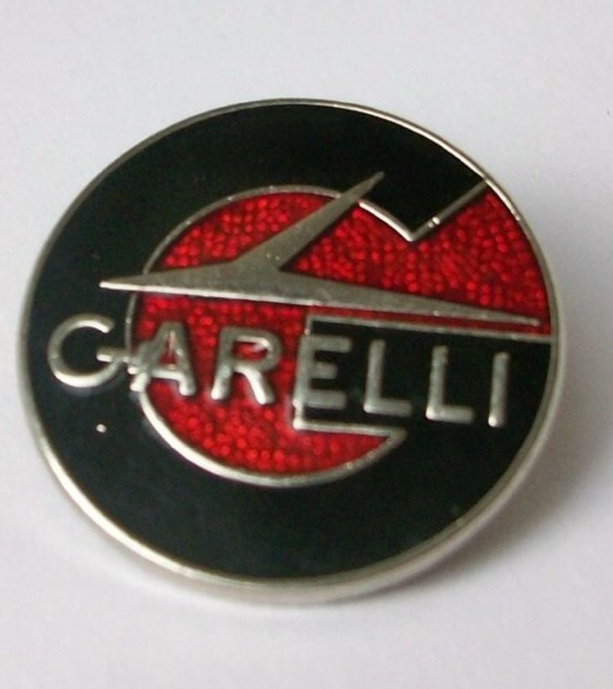 Garelli enamel lapel pin badge