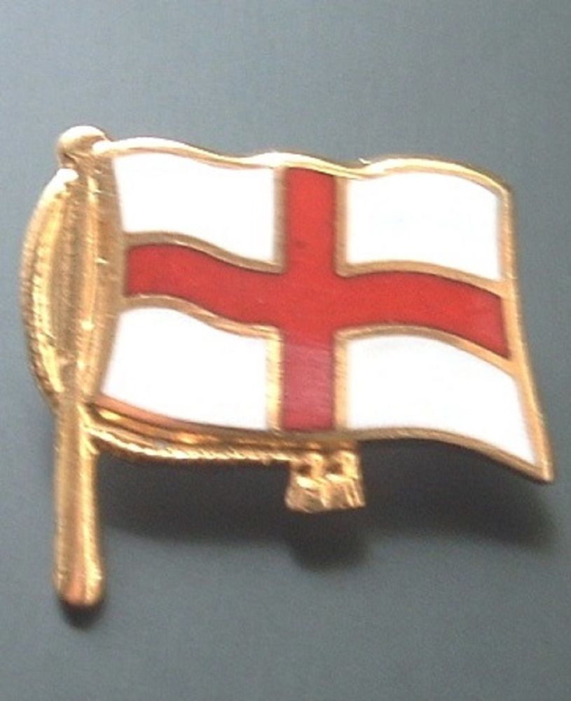 England Flag enamel lapel pin badge