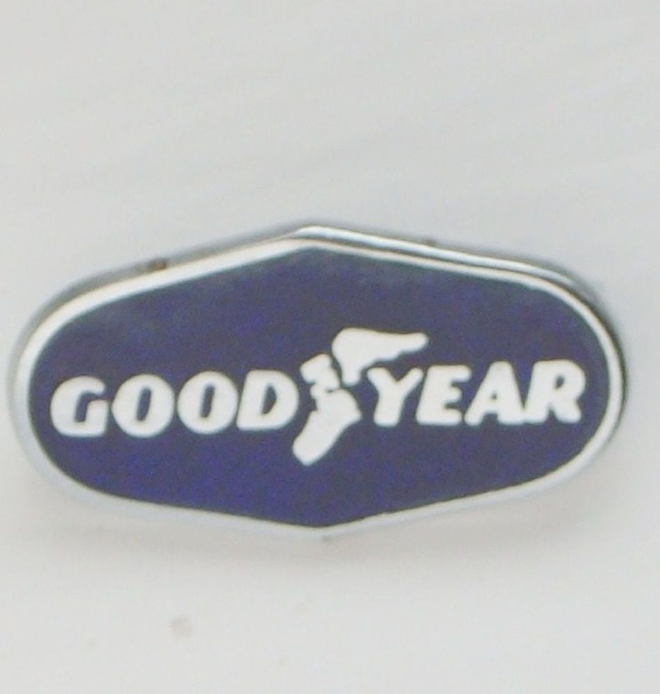 Goodyear enamel lapel pin badge