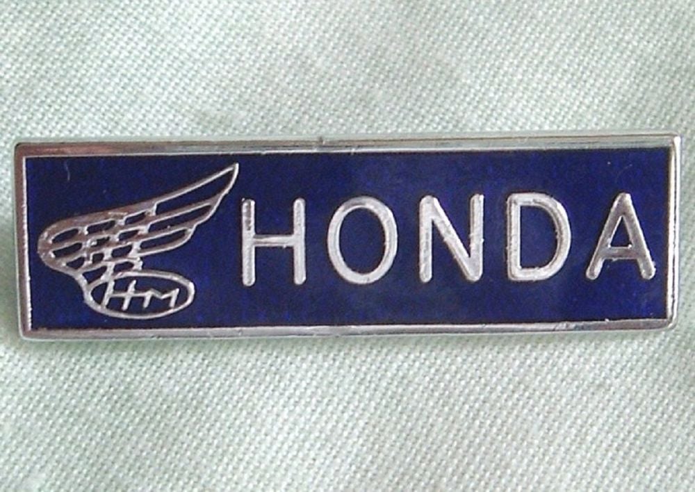 Honda enamel lapel pin badge