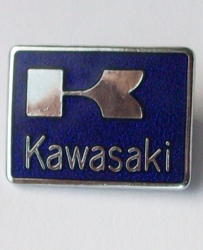 Kawasaki enamel lapel pin badge