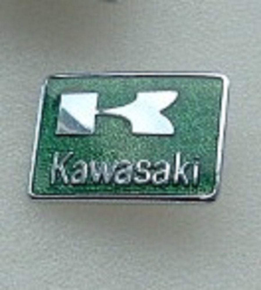 Kawasaki enamel lapel pin badge