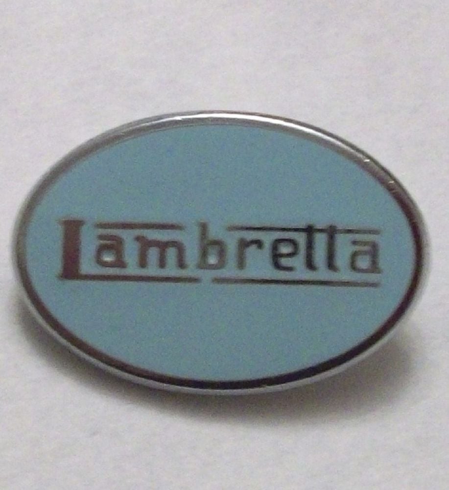 Lambretta enamel lapel pin badge