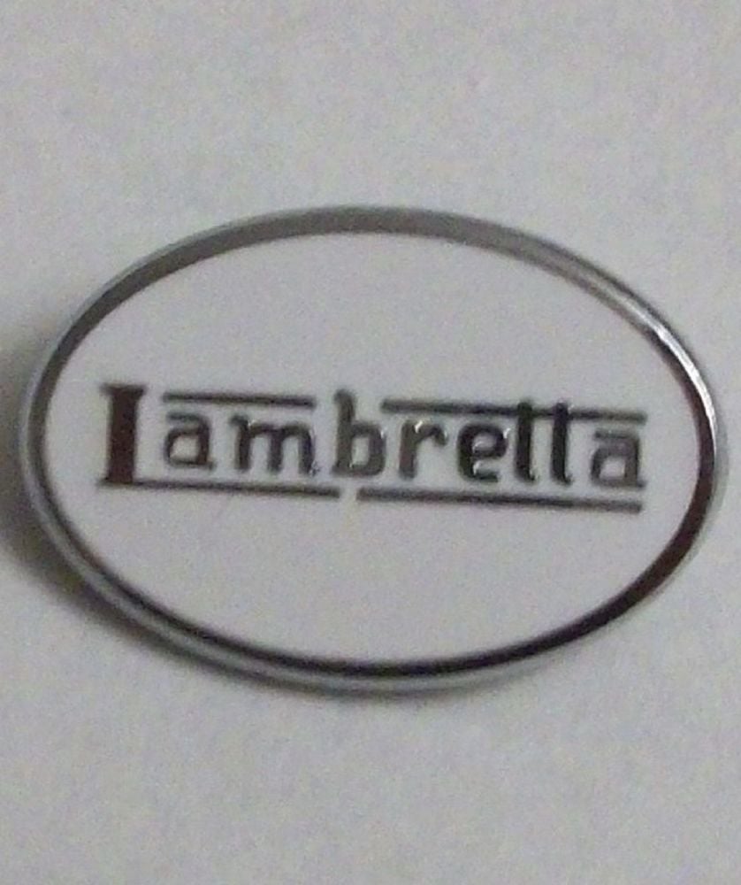 Lambretta enamel lapel pin badge