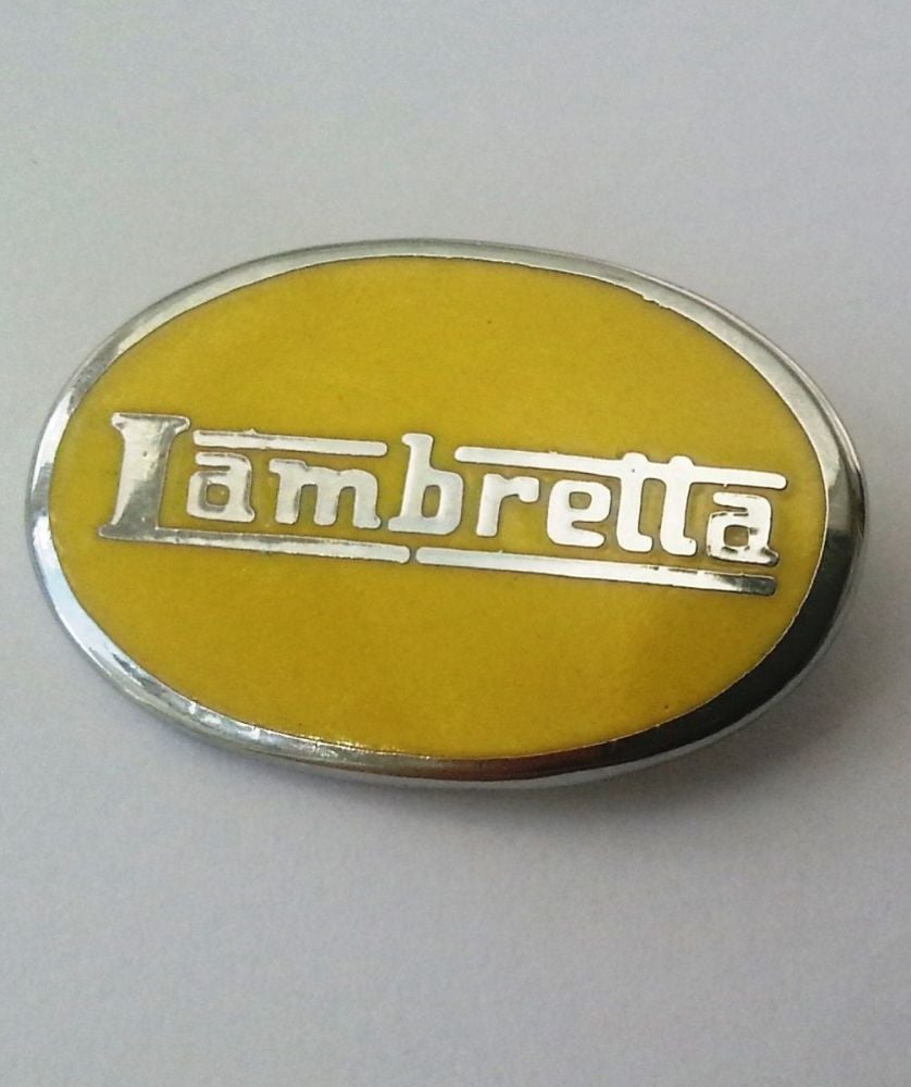 Lambretta enamel lapel pin badge