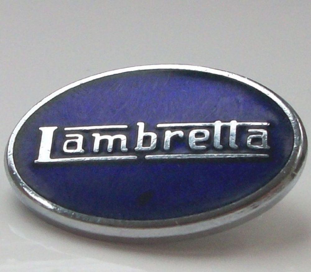 Lambretta enamel lapel pin badge