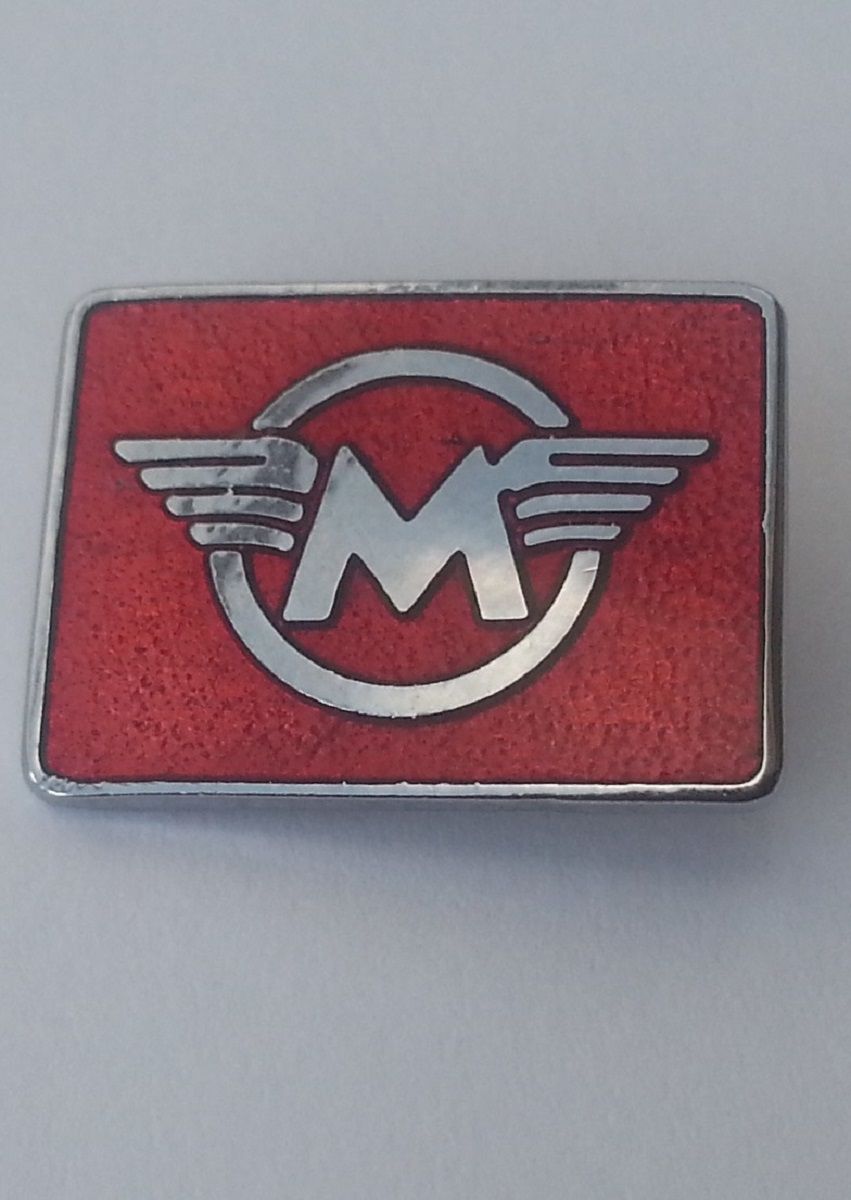 Matchless enamel lapel pin badge