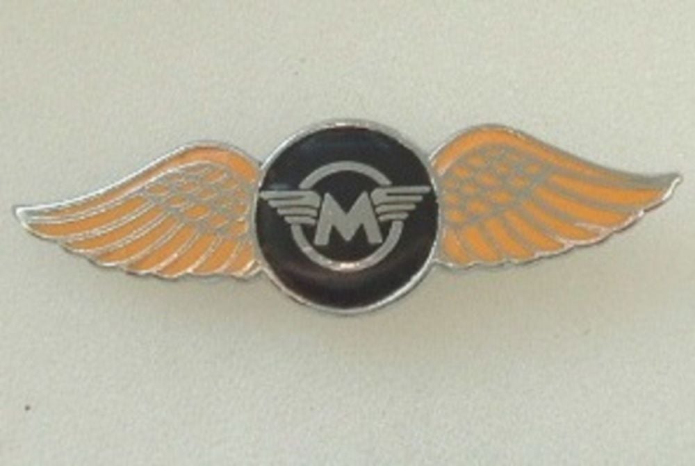 Matchless enamel lapel pin badge