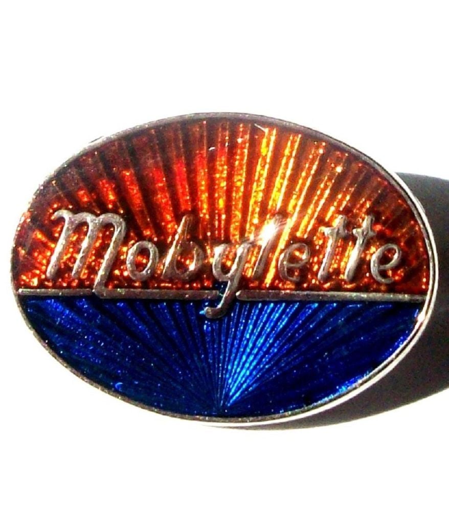 Mobylette enamel lapel pin badge