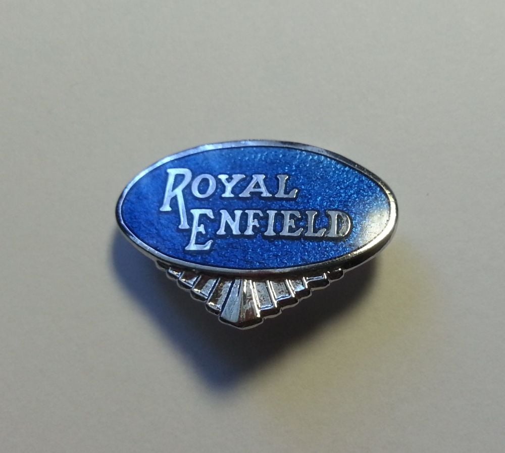 Royal Enfield enamel lapel pin badge.