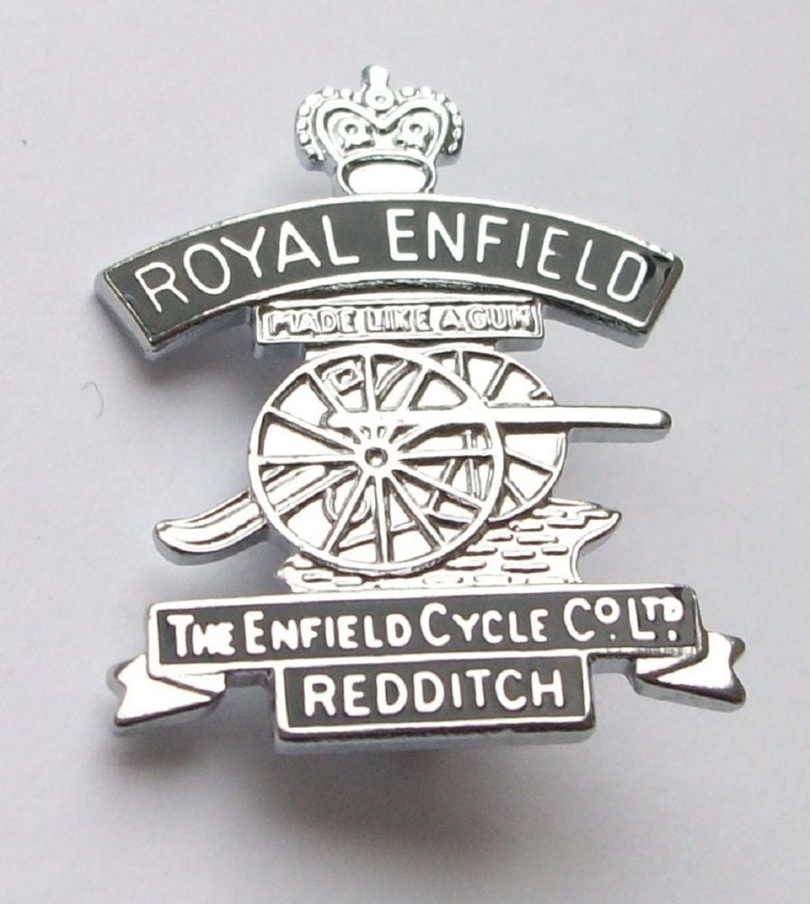 Royal Enfield enamel lapel pin badge.